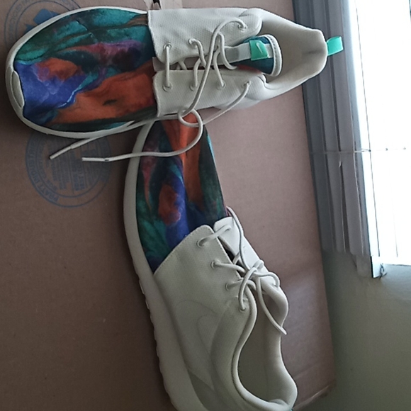 nike roshe one print sail menta
